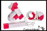Magnet Toy Set - Different Magnets - Magnetism Science Toy