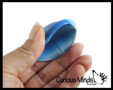 Large 1.75" Marble Dome Poppers - Rubber Pop Up Toy - Pop and Drop - Turn Dome Inside Out & Watch it Fly - Fun Classic Retro Novelty Toy for Birthday Goodie Bags Prizes