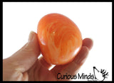 Easter Egg Soft Squishy Doh Ball - Marbled Egg Shaped Fidget Stress Ball