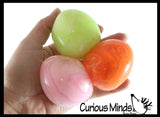 Easter Egg Soft Squishy Doh Ball - Marbled Egg Shaped Fidget Stress Ball