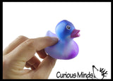 Regular 2" Marble Print Rubber Ducks - Rubber Duckies - Cute Novelty Prize Reward Giveaway