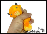 NEW - Marshmallow Highland Cow Animal Stress Balls - Ultra Soft Kneadable Fidget Squish Balls - Amazingly Soft