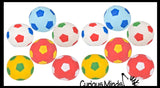Marshmallow Soccer Ball Large 4.25" Stress Balls - Ultra Soft Kneadable Fidget Squish Balls - Amazingly Soft
