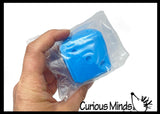 Marshmallow Dice Small 2" Stress Balls - Ultra Soft Kneadable Fidget Squish Balls - Amazingly Soft