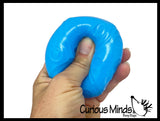 Marshmallow Dice Small 2" Stress Balls - Ultra Soft Kneadable Fidget Squish Balls - Amazingly Soft