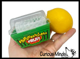 Marshmallow Fruit Stress Balls - Ultra Soft Kneadable Fidget Squish Balls - Amazingly Soft