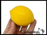 Marshmallow Fruit Stress Balls - Ultra Soft Kneadable Fidget Squish Balls - Amazingly Soft