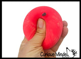 Marshmallow Fruit Stress Balls - Ultra Soft Kneadable Fidget Squish Balls - Amazingly Soft