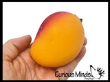 Marshmallow Fruit Stress Balls - Ultra Soft Kneadable Fidget Squish Balls - Amazingly Soft