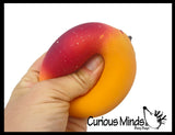 Marshmallow Fruit Stress Balls - Ultra Soft Kneadable Fidget Squish Balls - Amazingly Soft