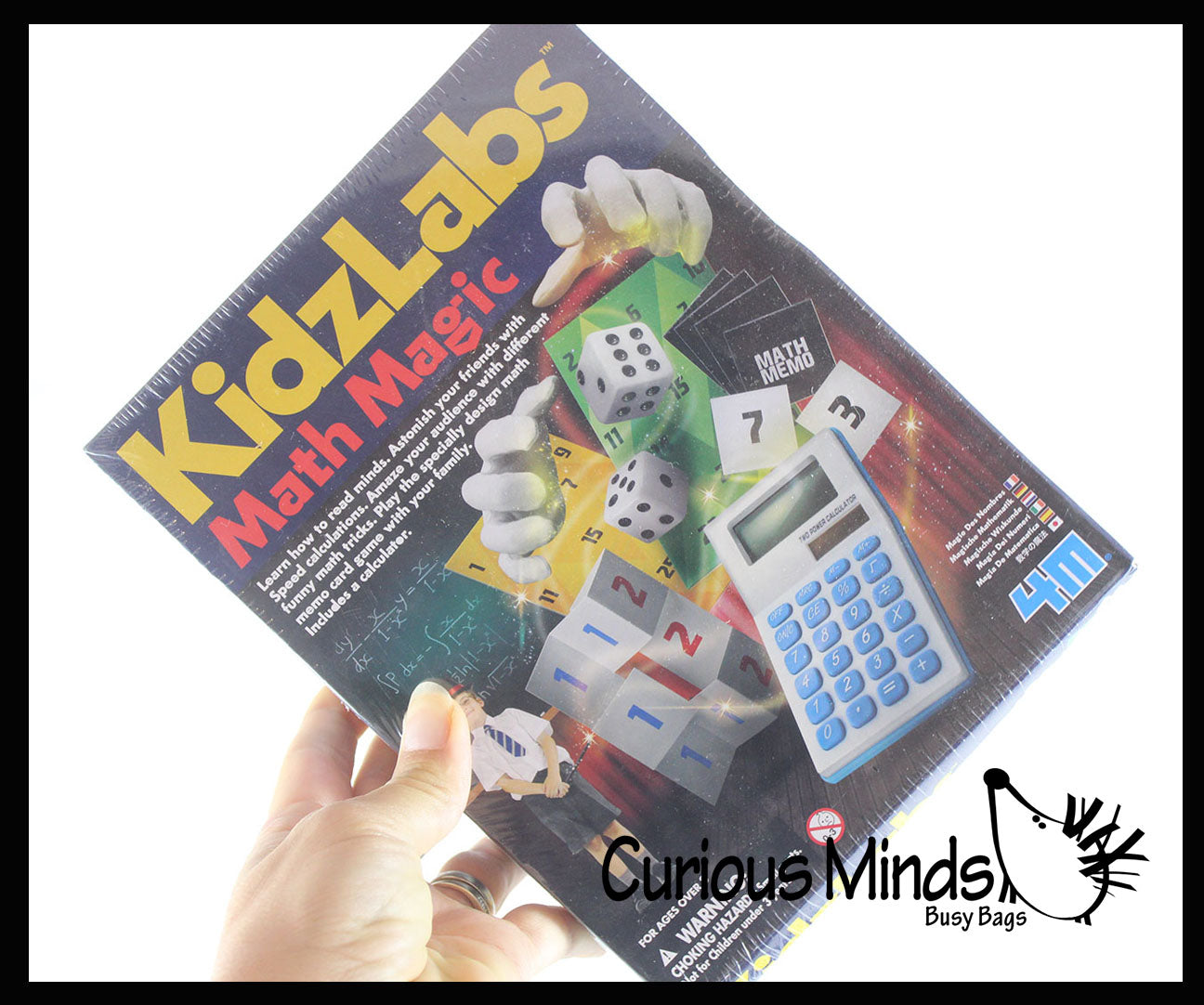 Math Magic - 4M Kidz Labs Numbers and Math Magic Tricks Learning Set ...