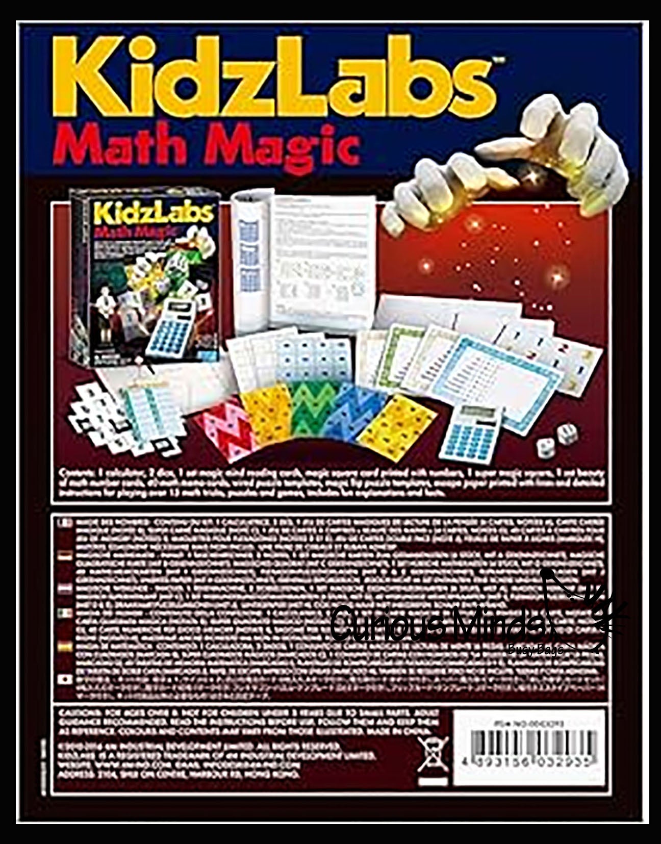 Math Magic - 4M Kidz Labs Numbers and Math Magic Tricks Learning Set ...