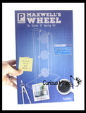 Maxwells Wheel Desk Toy - Physics Motion Toy Kinetic