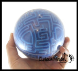 3D Puzzle Maze Ball - BB Ball Obstacle Maze Games - Brain Teaser Challenge Pill Maze Toys - Travel Toy - Ball Maze - Skill Balance