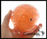 3D Puzzle Maze Ball - BB Ball Obstacle Maze Games - Brain Teaser Challenge Pill Maze Toys - Travel Toy - Ball Maze - Skill Balance