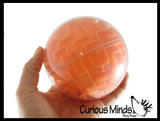 3D Puzzle Maze Ball - BB Ball Obstacle Maze Games - Brain Teaser Challenge Pill Maze Toys - Travel Toy - Ball Maze - Skill Balance