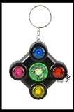 Color Pattern Memory Game - Repeat Patterns Keychain Skill Toy