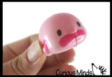 Cute Blobfish Slow Rise Squishies Figures - Ugly Fish with Nose Novelty Prize Reward Giveaway Soft Squishy Foam