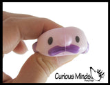 Cute Blobfish Slow Rise Squishies Figures - Ugly Fish with Nose Novelty Prize Reward Giveaway Soft Squishy Foam