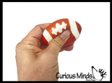 Sports Micro Slow Rise Squishy Toys - Memory Foam Party Favors, Prizes, OT Basketball Football Baseball Soccer