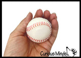 Sports Micro Slow Rise Squishy Toys - Memory Foam Party Favors, Prizes, OT Basketball Football Baseball Soccer