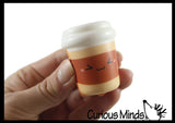 Cute Coffee Cup Micro Slow Rise Squishy Toys - Memory Foam Party Favors, Prizes, OT