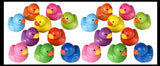 Cute Duck Micro Slow Rise Squishy Toys - Memory Foam Party Favors, Prizes, OT Rubber Duckie
