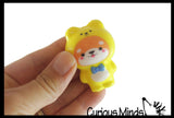 Cute Costume Animals Micro Slow Rise Squishy Toys - Memory Foam Party Favors, Prizes, OT
