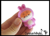 Cute Costume Animals Micro Slow Rise Squishy Toys - Memory Foam Party Favors, Prizes, OT