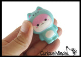 Cute Costume Animals Micro Slow Rise Squishy Toys - Memory Foam Party Favors, Prizes, OT