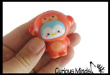 Cute Costume Animals Micro Slow Rise Squishy Toys - Memory Foam Party Favors, Prizes, OT