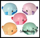 Cute Blobfish Slow Rise Squishies Figures - Ugly Fish with Nose Novelty Prize Reward Giveaway Soft Squishy Foam