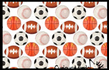 Sports Micro Slow Rise Squishy Toys - Memory Foam Party Favors, Prizes, OT Basketball Football Baseball Soccer