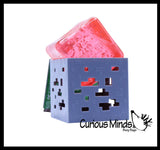 Minecraft Jelly Cube - Sugar Squishy Cube Blind Box