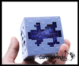 Minecraft Jelly Cube - Sugar Squishy Cube Blind Box