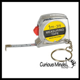 Mini Tape Measure  - Functional Tool Keychain