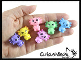 Cute Colorful Tiny Axolotls Figurines - Mini Toys - Small Novelty Prize Toy - Party Favors - Gift