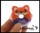 Cute Mini Donut Animal Slow Rise Squishy Toys - Mini Tiny Animals - Memory Foam Party Favors, Prizes, OT