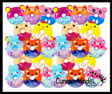 LAST CHANCE - LIMITED STOCK - Cute Mini Donut Animal Slow Rise Squishy Toys - Mini Tiny Animals - Memory Foam Party Favors, Prizes, OT