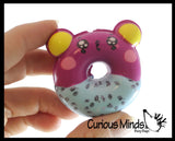 Cute Mini Donut Animal Slow Rise Squishy Toys - Mini Tiny Animals - Memory Foam Party Favors, Prizes, OT