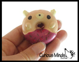 Cute Mini Donut Animal Slow Rise Squishy Toys - Mini Tiny Animals - Memory Foam Party Favors, Prizes, OT