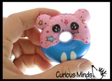 Cute Mini Donut Animal Slow Rise Squishy Toys - Mini Tiny Animals - Memory Foam Party Favors, Prizes, OT