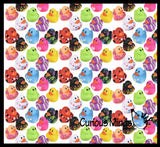 Small 1.5" Assorted Rubber Ducks - Rubber Duckies - Cute Novelty Prize Reward Giveaway