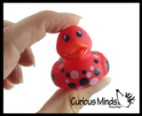 Small 1.5" Assorted Rubber Ducks - Rubber Duckies - Cute Novelty Prize Reward Giveaway