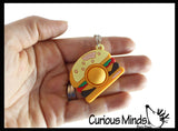 Cute Food Pair Bubble Popper Fidget Keychains - Go Together, Best Friends