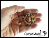 Cute Food Pair Bubble Popper Fidget Keychains - Go Together, Best Friends