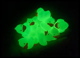 Tiny 1.5" Glow in the Dark Rubber Ducks - Rubber Duckies - Cute Novelty Prize Reward Giveaway