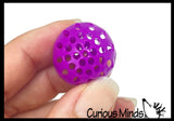 Sticky Small Floral Wall and Window Clinging Walker Balls Tumblers Crawlers -  Fun Small Toy Prize Assortment Ceiling Toy ASMR