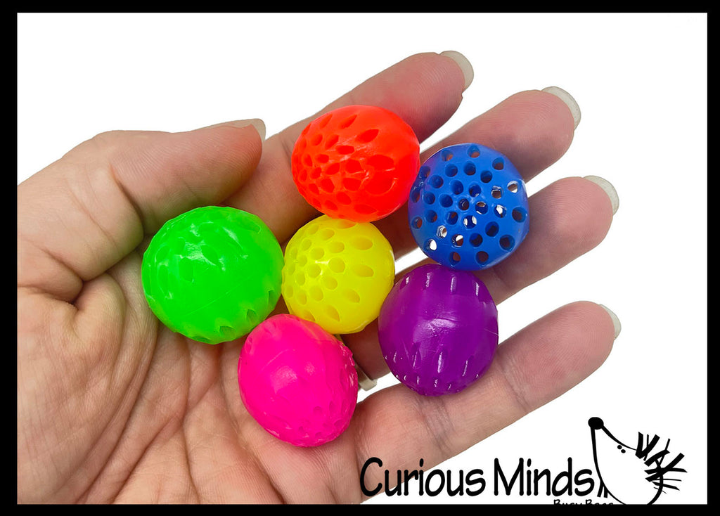 Sticky Small Floral Wall and Window Clinging Walker Balls Tumblers Crawlers -  Fun Small Toy Prize Assortment Ceiling Toy ASMR