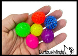 Sticky Small Floral Wall and Window Clinging Walker Balls Tumblers Crawlers -  Fun Small Toy Prize Assortment Ceiling Toy ASMR